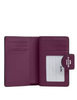 Coach Medium Corner Zip Wallet Plum