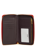 Coach Medium Id Zip Wallet Bold Red