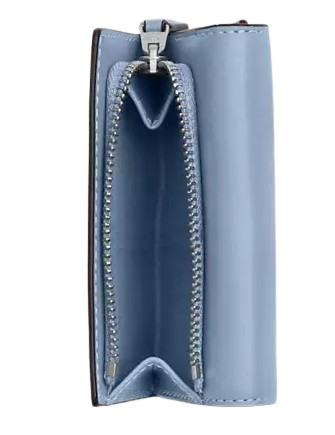 Coach Micro Wallet Bluebell