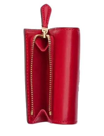 Coach Micro Wallet Bold Red
