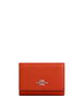 Coach Micro Wallet Deep Orange