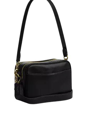 Coach Mini Carey Crossbody Bag Black