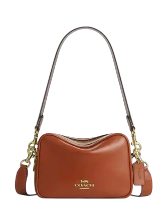 Coach Mini Carey Crossbody Bag Cinnamon