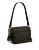 Coach Mini Carey Crossbody Bag In Loved Signature Canvas Brown