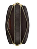 Coach Mini Carey Crossbody Bag In Signature Canvas Walnut Brown
