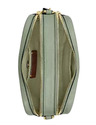 Coach Mini Carey Crossbody Bag Light Pistachio