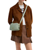 Coach Mini Carey Crossbody Bag Light Pistachio
