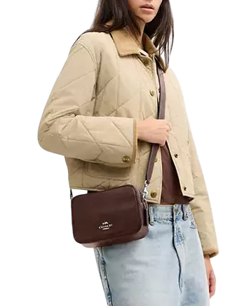 Coach Mini Carey Crossbody Bag Maple