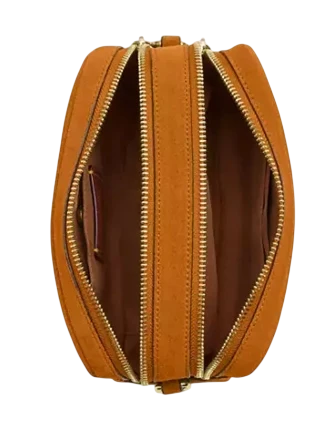 Coach Mini Carey Crossbody Bag Marigold