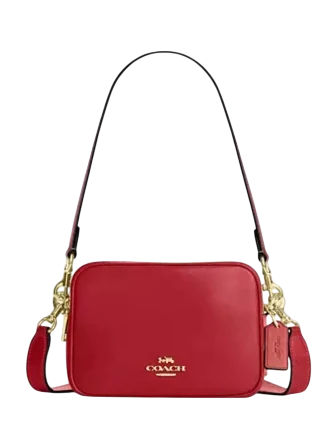 Coach Mini Carey Crossbody Bag Poppy