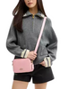 Coach Mini Carey Crossbody Bag Soft Pink