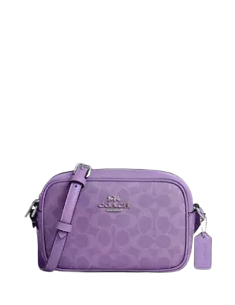 Coach Mini Jamie Camera Bag In Signature Canvas Iris