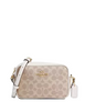 Coach Mini Jamie Camera Bag In Signature Canvas Sand Chalk