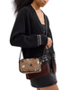 Coach Mini Jamie Camera Bag In Signature Canvas With Halloween Print Tan Black