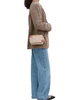 Coach Mini Jamie Camera Bag In Signature Canvas With Lips Print Sand