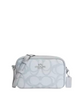 Coach Mini Jamie Camera Bag In Sketch Signature Canvas Ice Blue