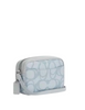 Coach Mini Jamie Camera Bag In Sketch Signature Canvas Ice Blue