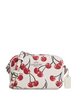 Coach Mini Jamie Camera Bag With Cherry Print Chalk