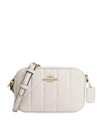 Coach Mini Jamie Camera Bag With Quilting Chalk