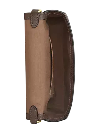 Coach Mini Josie Top Handle Bag Dark Stone