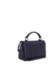 Coach Mini Josie Top Handle Bag In Signature Canvas Blue Navy 