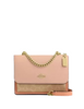 Coach Mini Klare Crossbody Bag In Colorblock Signature Canvas Cream Sand