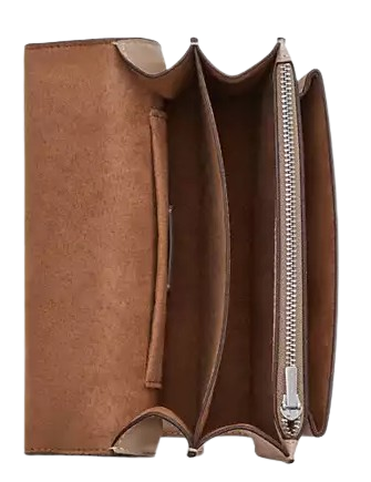 Coach Mini Klare Crossbody Bag In Signature Canvas Sand Taupe