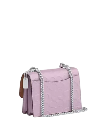 Coach Mini Klare Crossbody Bag In Signature Leather Light Violet