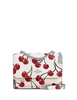 Coach Mini Klare Crossbody Bag With Cherry Print Chalk