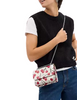 Coach Mini Klare Crossbody Bag With Cherry Print Chalk