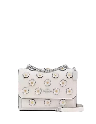 Michael Michael Kors Perforated Floral Medium Selma Satchel
