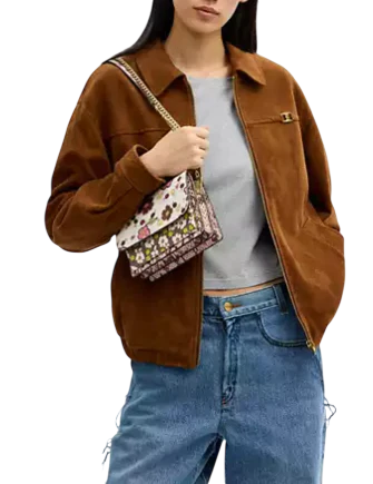 Coach Mini Klare Crossbody Bag With Floral Print Pink