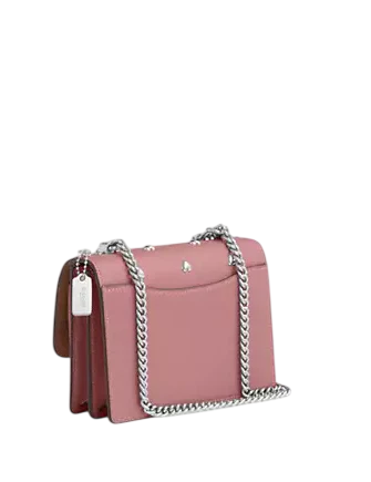 Coach Mini Klare Crossbody Bag With Heart Rivets Peony