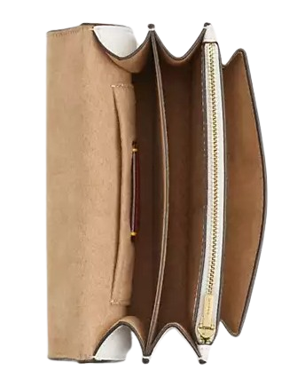 Coach Mini Klare Crossbody Bag With Shell Print Chalk