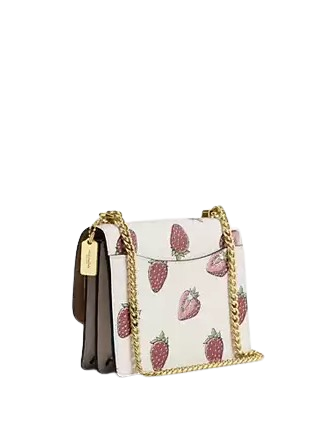 Coach Mini Klare Crossbody Bag With Strawberry Print