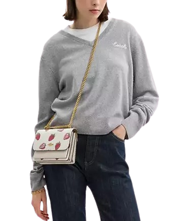 Coach Mini Klare Crossbody Bag With Strawberry Print