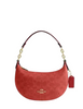 Coach Mini Payton Bag In Signature Canvas Crimson