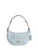 Coach Mini Payton Bag In Signature Canvas Light Blue
