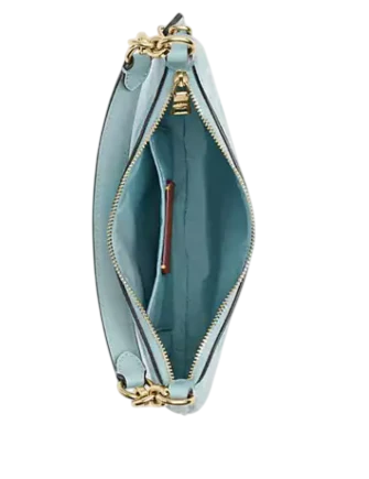 Coach Mini Payton Bag In Signature Canvas Light Blue
