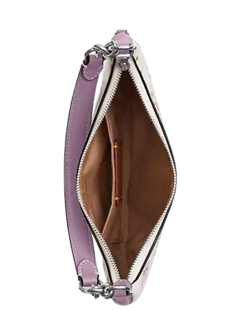 Coach Mini Payton Bag With Floral Print Chalk