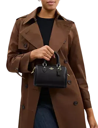 Coach Mini Rowan Crossbody Bag Black