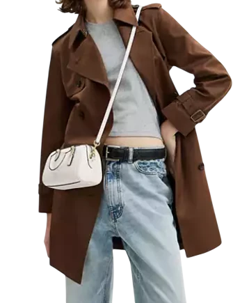 Coach Mini Rowan Crossbody Bag Chalk