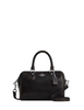 Coach Mini Rowan Crossbody Bag In Loved Leather Black Brown