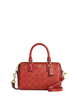 Coach Mini Rowan Crossbody Bag In Signature Canvas Crimson