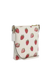 Coach Mini Rowan File Bag With Strawberry Print Chalk