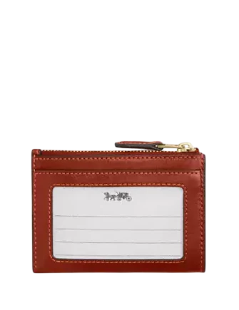 Coach Mini Skinny Id Case Cinnamon