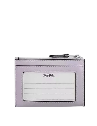 Coach Mini Skinny Id Case Light Amethyst