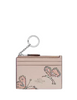 Coach Mini Skinny Id Case With Butterfly Print Seashell