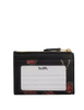 Coach Mini Skinny Id Case With Cherry Print Black