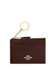 Coach Mini Skinny Id Case With Quilting Maple